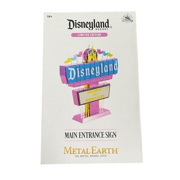 Disney Other - Disney Parks Disneyland Metal Earth 3D Main Entrance Sign